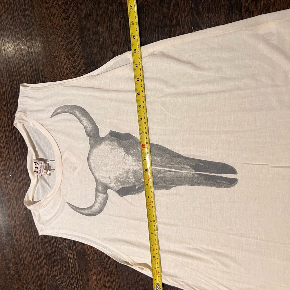 Haute Hippie bull skull tank top - Picture 2 of 6